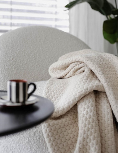 BUBBLES BLANKET CREAM BUBBLES BLANKET CREAM