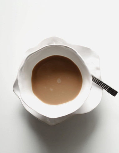 CERAMIC CLAIR CUP WITH SAUCER CERAMIC CLAIR CUP WITH SAUCER