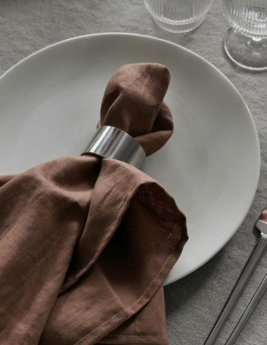PREMIUM LINEN NAPKINS - TRUFFLE PREMIUM LINEN NAPKINS - TRUFFLE