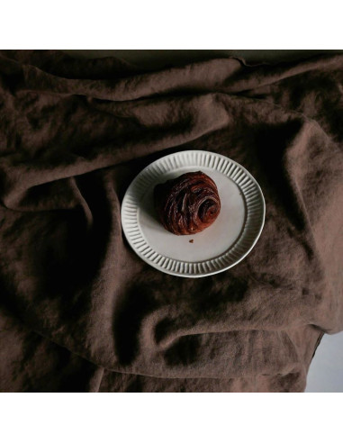 MOCHA LINEN DUVET COVER MOCHA LINEN DUVET COVER