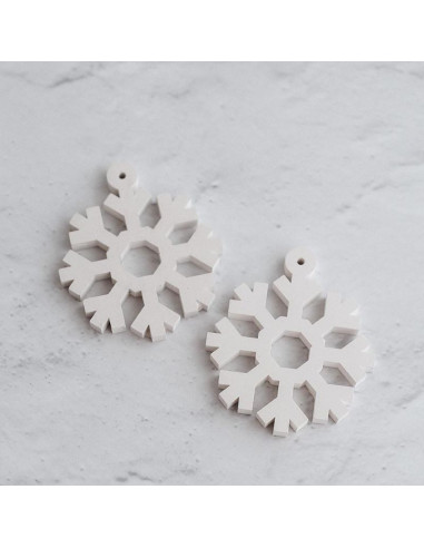 CONCRETE ORNAMENT - S-NOO FLAKE