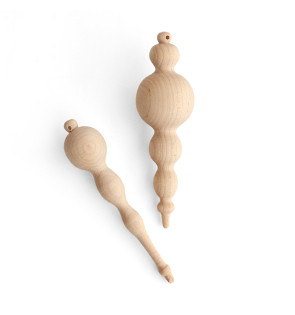 WOODEN ORNAMENT - ICICLE