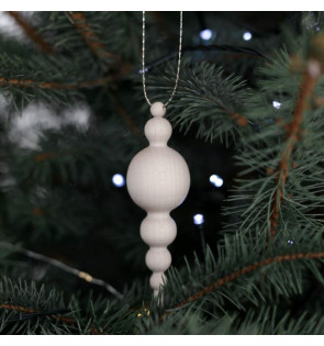 WOODEN ORNAMENT - ICICLE 2
