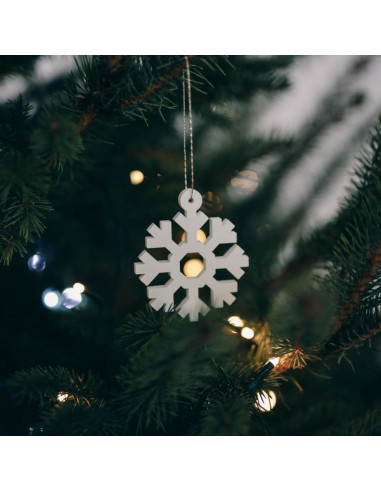 CONCRETE ORNAMENT - S-NOO FLAKE