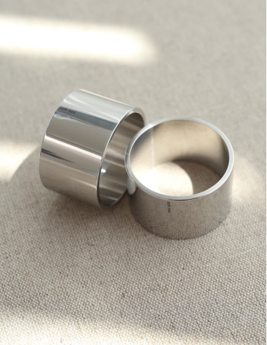 STAINLESS STEEL NAPKIN RINGS