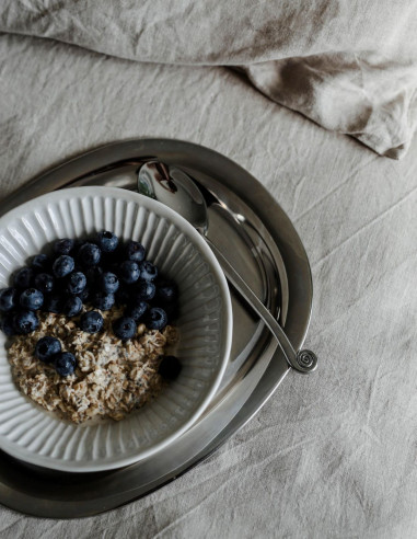 STONEWARE YOLANDA PASTA PLATE