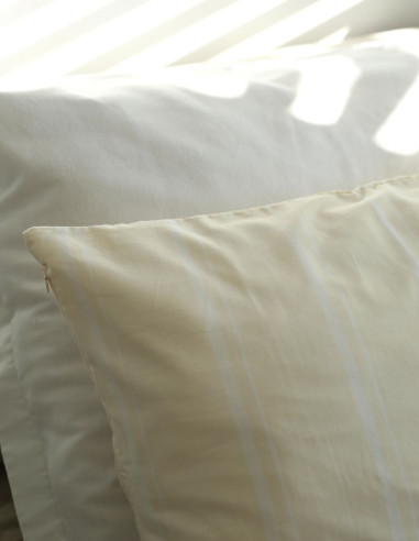 STRIPE DUO COTTON PILLOWCASE