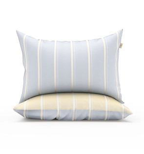 STRIPE DUO COTTON PILLOWCASE