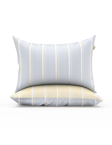 STRIPE DUO COTTON PILLOWCASE