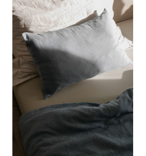 BLUE WHISPER MUSLIN PILLOWCASE 2