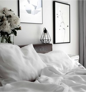 PURE WHITE LINEN DOUBLE... 2