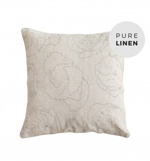 POPPY LINEN CUSHION COVER