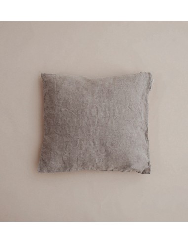 COMFORT GREY LINEN CUSHION COVER