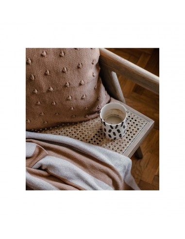 POPCORN CUSHION COVER - CARAMEL