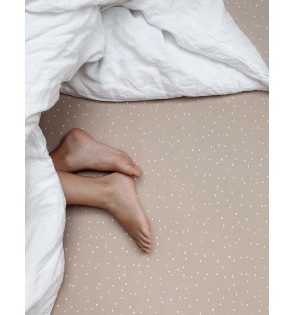 POWDER CONFETTI FITTED SHEET 2