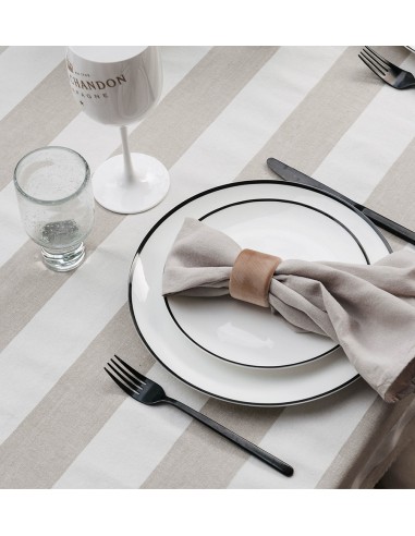 COTTON TABLECLOTH - STRIPES