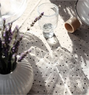 LINEN TABLECLOTH - PEPPER 2