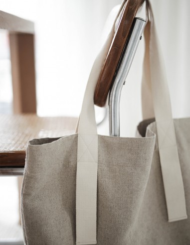 NATURAL LINEN TOTE BAG NATURAL LINEN TOTE BAG