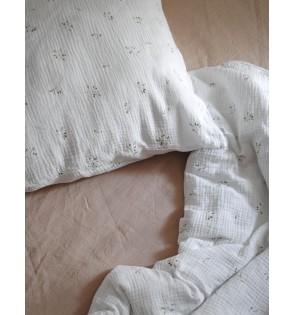OLIVE TREE MUSLIN PILLOWCASE 2