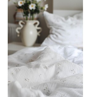 OLIVE TREE MUSLIN DUVET COVER 2