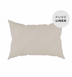 NATURAL LINEN PILLOWCASE