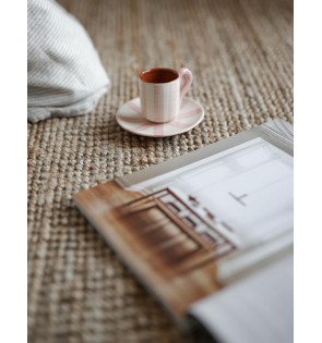 ESPRESSO STRIPE SET IN MAUVE 2