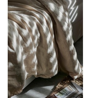 VANILLA LINEN DUVET COVER 2