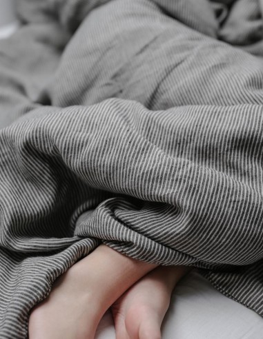 HORIZON LINEN DUVET COVER