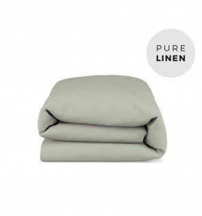 OLIVE GREEN LINEN DUVET COVER