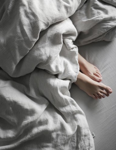 STRIPES LINEN DUVET COVER STRIPES LINEN DUVET COVER