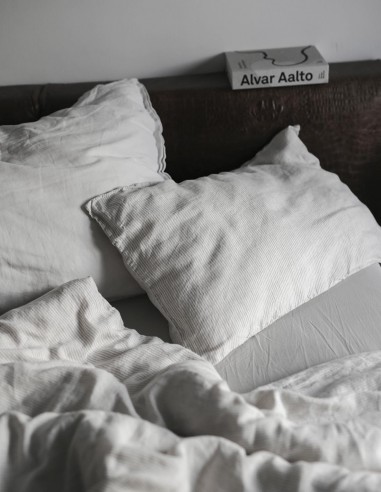 STRIPES LINEN PILLOWCASE STRIPES LINEN PILLOWCASE