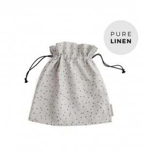 PURE LINEN BREAD BAG - SQUARE