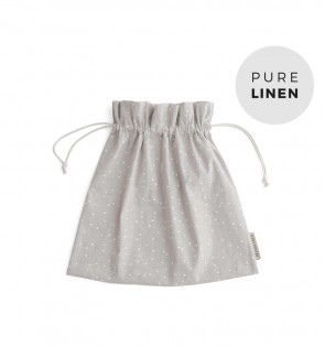 COTTON LINEN BREAD BAG -...