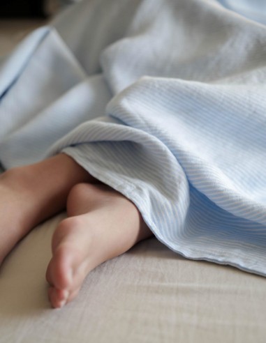 SUMMER BLUES LINEN DUVET COVER SUMMER BLUES LINEN DUVET COVER