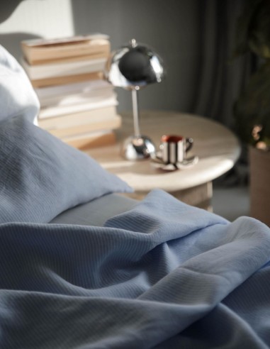 SUMMER BLUES LINEN PILLOWCASE SUMMER BLUES LINEN PILLOWCASE