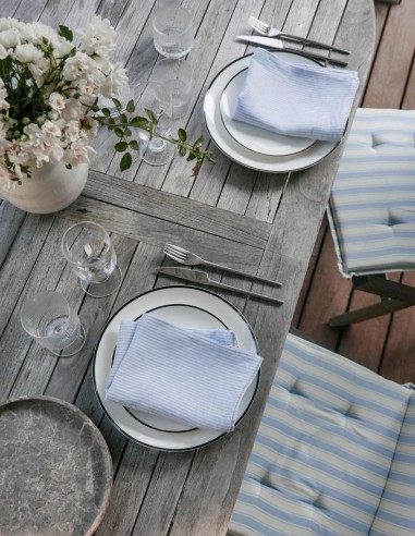 PREMIUM LINEN NAPKINS - SUMMER BLUES PREMIUM LINEN NAPKINS - SUMMER BLUES