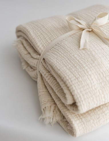 MUSLIN COTTON BEDSPREAD