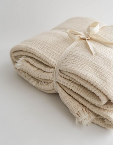 MUSLIN COTTON BEDSPREAD