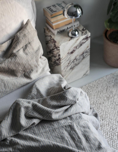 SKYLINE LINEN DUVET COVER SKYLINE LINEN DUVET COVER