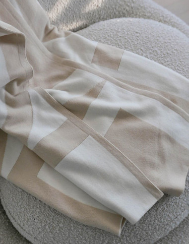 HOME BLANKET BEIGE HOME BLANKET BEIGE