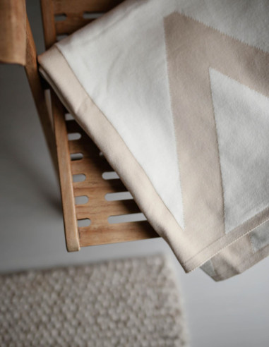 HOME BLANKET BEIGE HOME BLANKET BEIGE