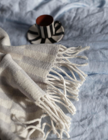 STRIPE COTTON BLANKET STRIPE COTTON BLANKET