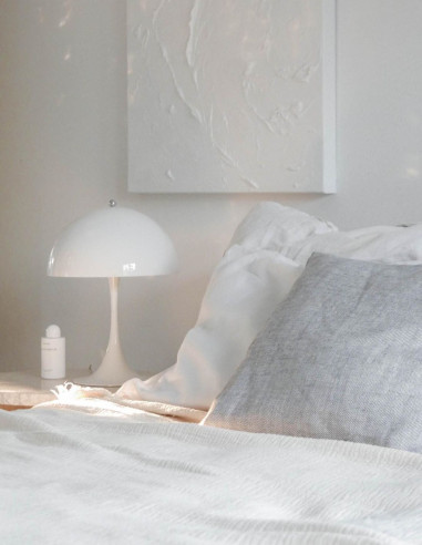 PURE WHITE LINEN PILLOWCASE