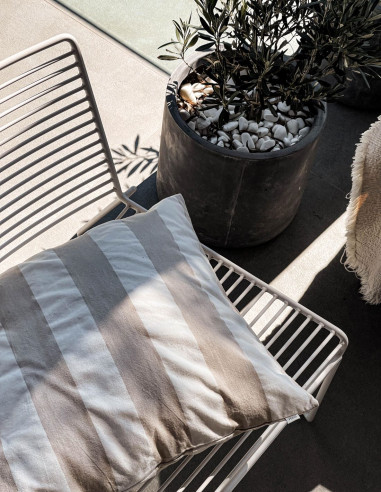 STRIPES COTTON CUSHION COVER STRIPES COTTON CUSHION COVER