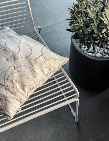 POPPY LINEN CUSHION COVER