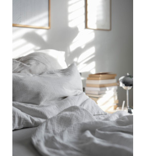 WHITE MUSLIN PILLOWCASE 2